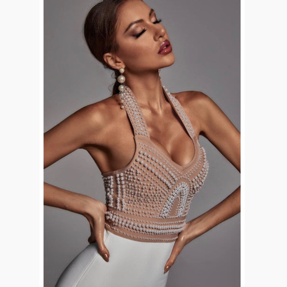 Pearl Bandage Dress